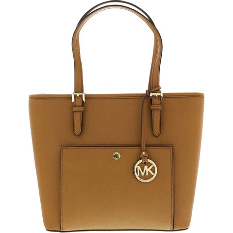 saffiano leather purse michael kors|Michael Kors jet set item.